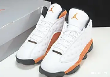 RETRO STARFISH BLACK WHITE JORDAN 13 AIR 0512
